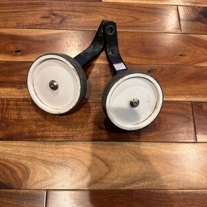 Kids Black and White Training Wheels
